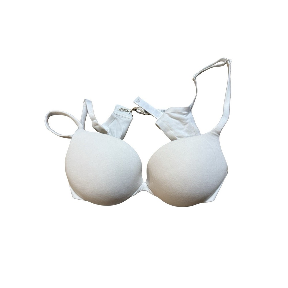Skims Everyday Cotton Ultimate Bra Snow White 36C BR-PUS-10645W NEW - Picture 3 of 5